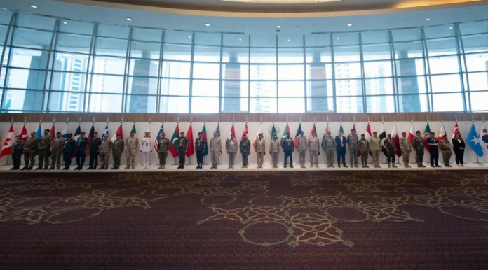 تأسيس التحالف البحري الدفاعي متعدد الجنسيات بقيادة السعودية
