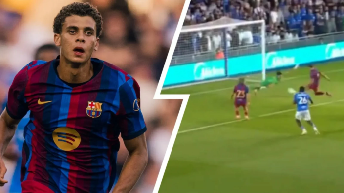 برشلونة ضد برمنغهام: ثنائية حمزة عبد الكريم تشعل اللقاء