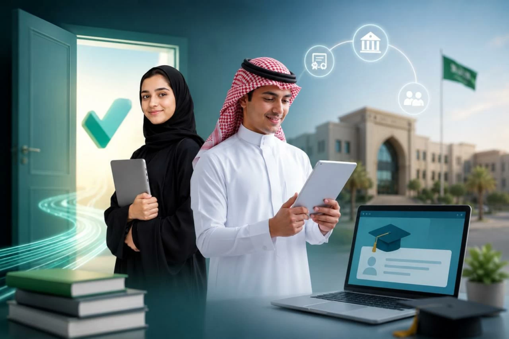 مزايا التسجيل في المنصة الوطنية للقبول الموحد قبول