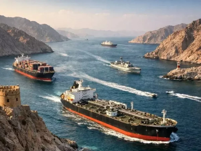 انفجاران يهزان مضيق هرمز وناقلة نفط تعبر بسلام